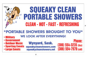 Squeaky Clean Portable Showers